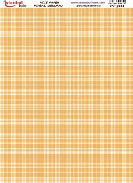 Pirinç Dekopaj Kağıdı 30x42cm PT-3111