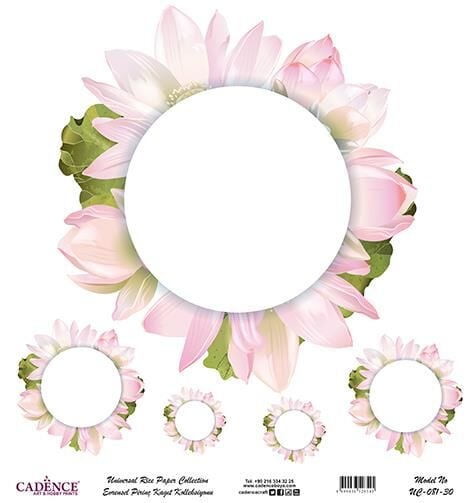 Cadence Evrensel Pirinç Dekopaj Kağıdı - UC-081