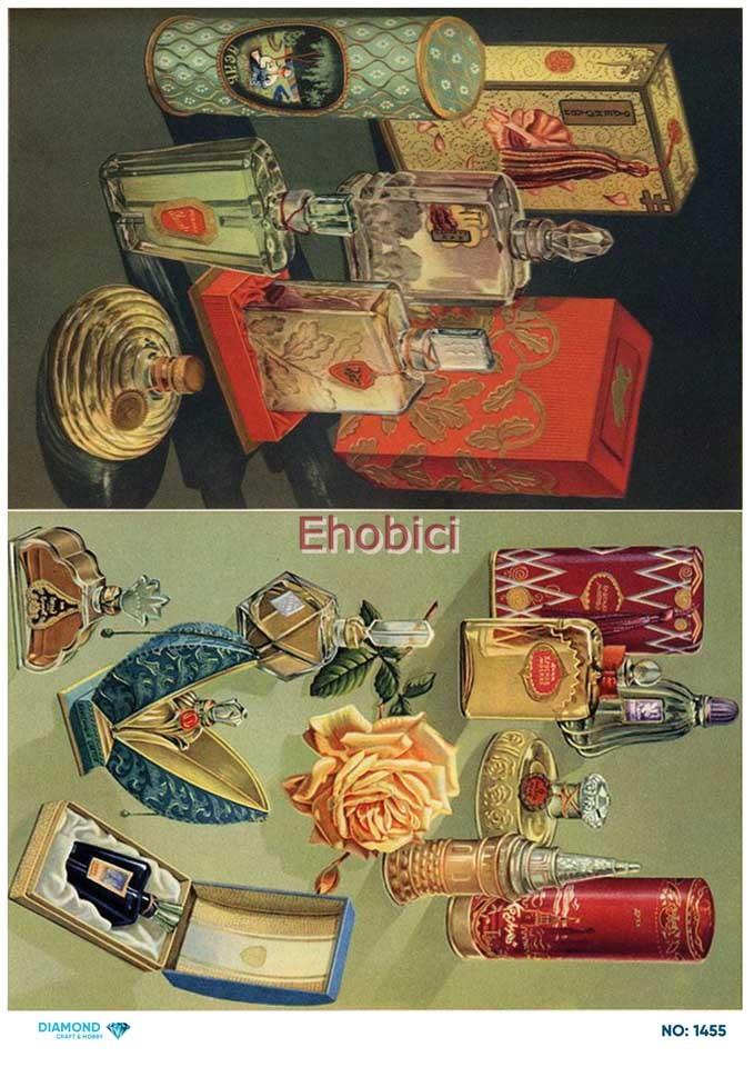 Diamond Pirinç Dekopaj Kağıdı - 1455