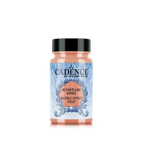 Cadence Marble Effect Opak Mermerleme Boyası 28 Turuncu
