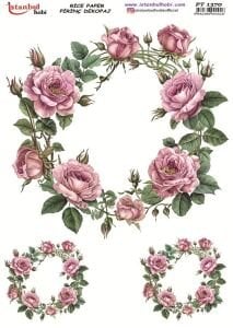 Pirinç Dekopaj Kağıdı 30x42cm PT-1370