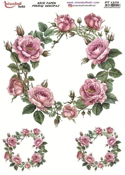 Pirinç Dekopaj Kağıdı 30x42cm PT-1370