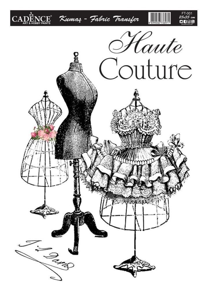 FT-01 Cadence Kumaş Transfer 25x35cm
