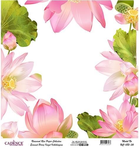 Cadence Evrensel Pirinç Dekopaj Kağıdı - UC-085