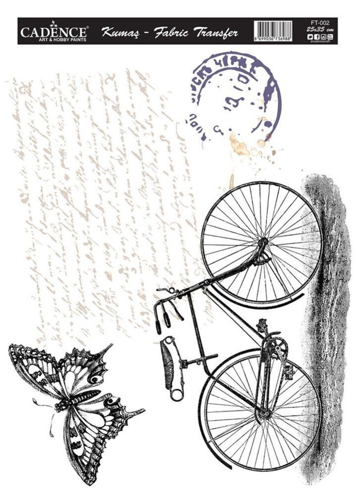 FT-02  Cadence Kumaş Transfer 25x35cm