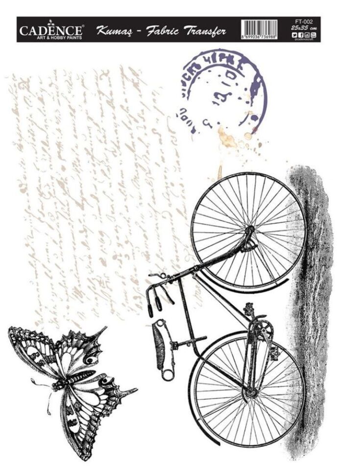 FT-02  Cadence Kumaş Transfer 25x35cm