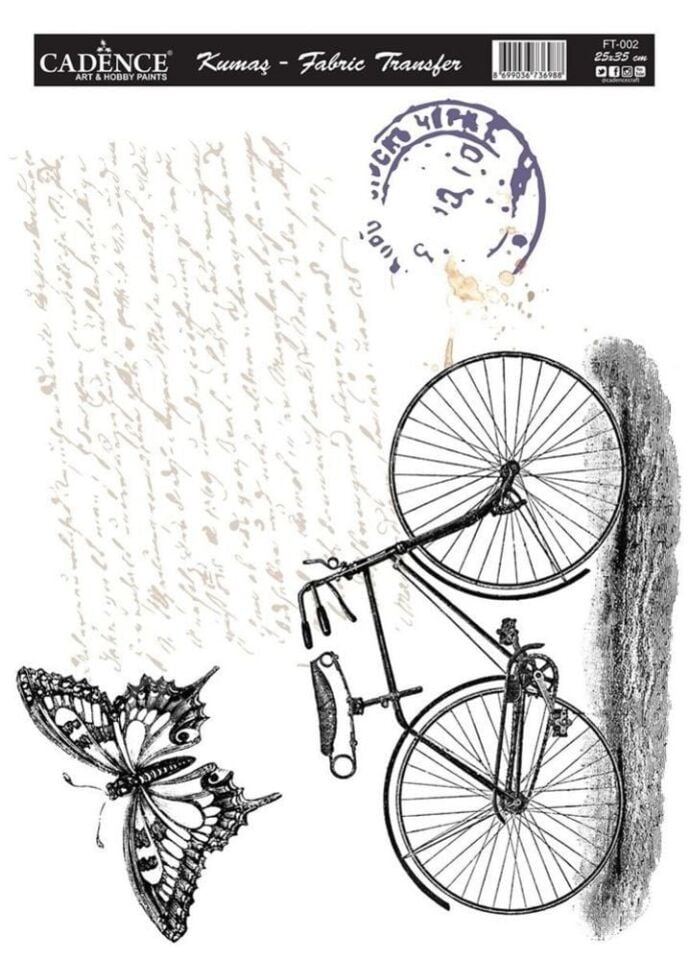 FT-02  Cadence Kumaş Transfer 25x35cm