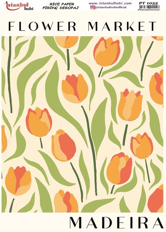 Pirinç Dekopaj Kağıdı 30x42cm PT-1055