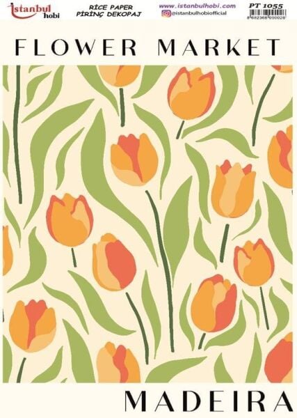 Pirinç Dekopaj Kağıdı 30x42cm PT-1055