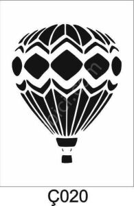 Çocuk Desen Stencil Şablon (35x50) Ç-020