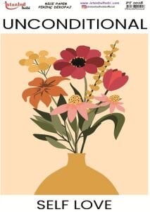 Pirinç Dekopaj Kağıdı 30x42cm PT-1018