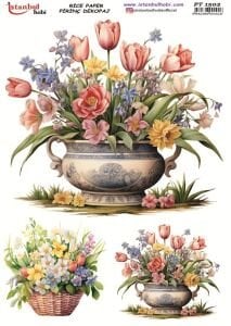 Pirinç Dekopaj Kağıdı 30x42cm PT-1502