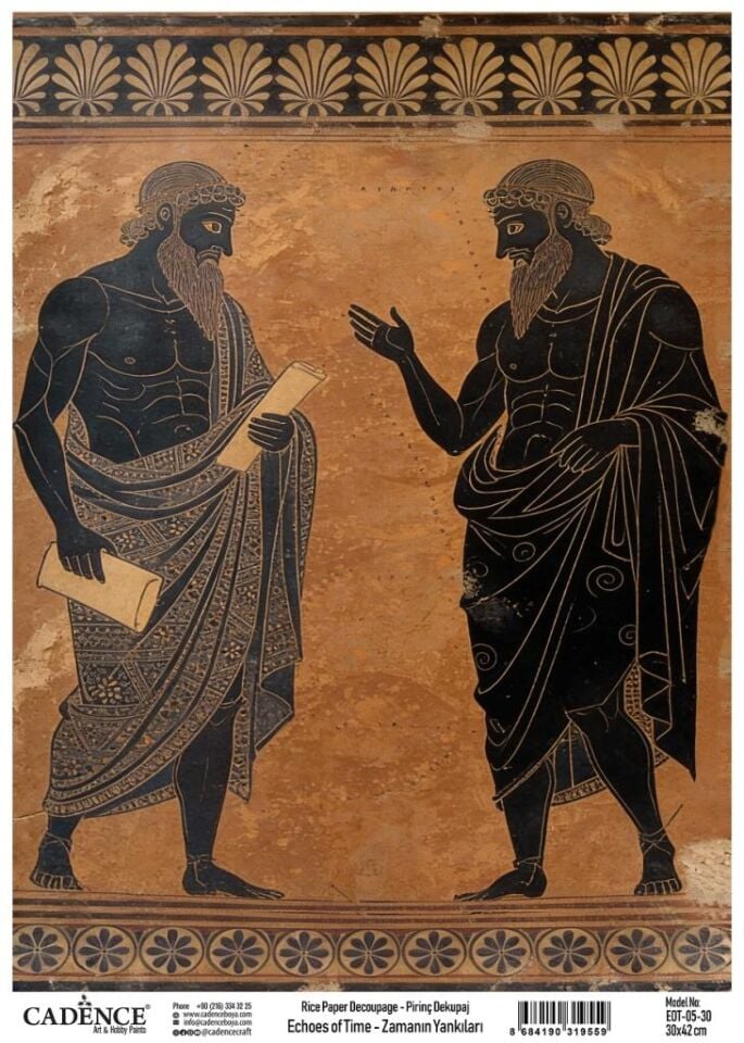 Cadence Pirinç Dekopaj Zamanın Yankıları EOT05 Antik Mısır 30x42cm