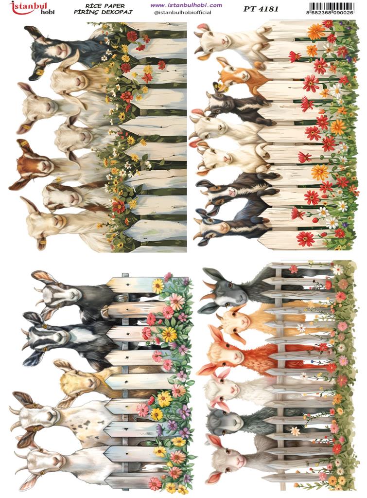 Pirinç Dekopaj Kağıdı 30x42cm PT-4181