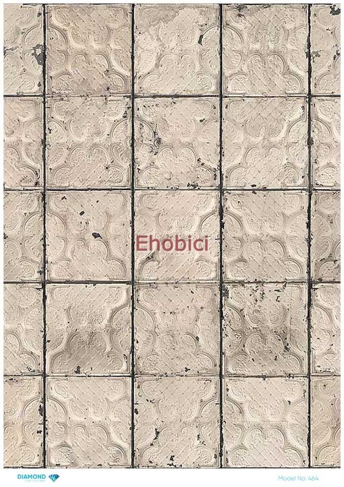 Diamond Pirinç Dekopaj Kağıdı - 464