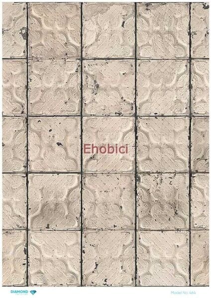 Diamond Pirinç Dekopaj Kağıdı - 464