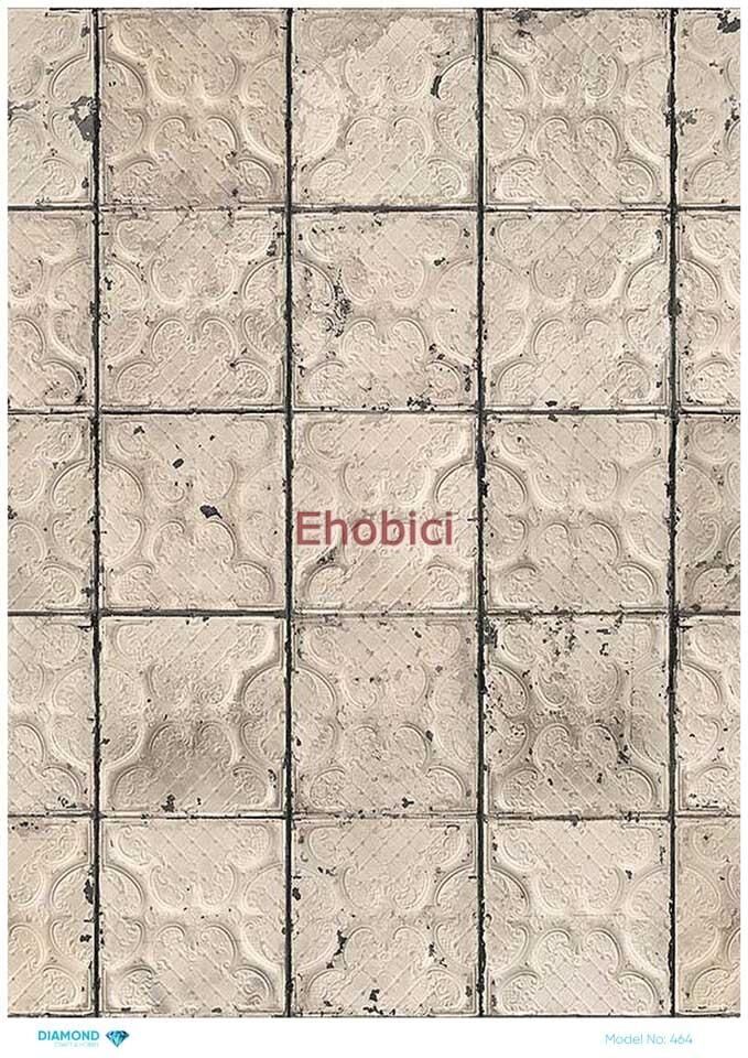Diamond Pirinç Dekopaj Kağıdı - 464