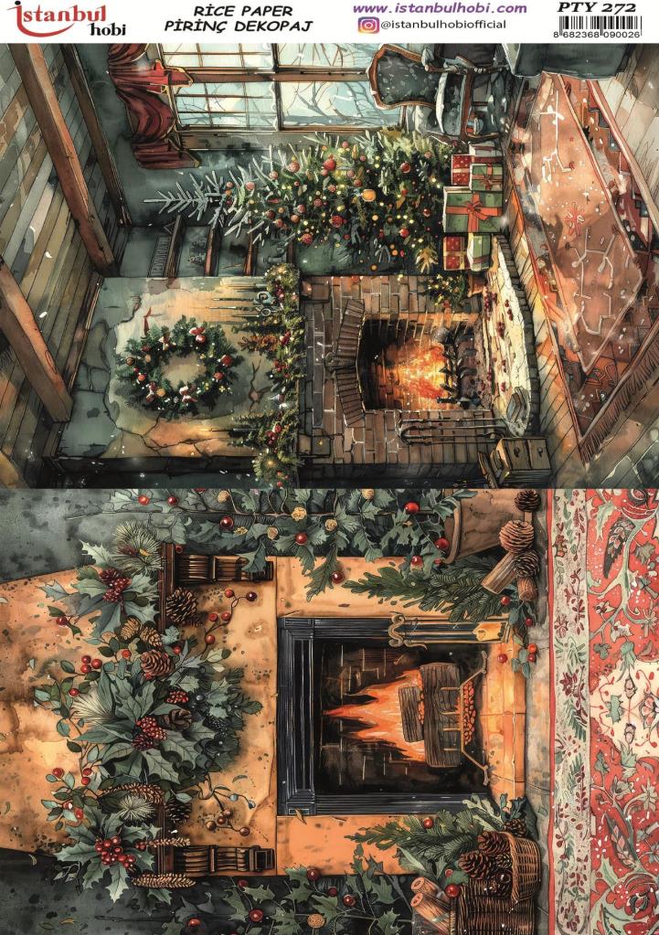 Pirinç Dekopaj Kağıdı 30x42cm PTY-272