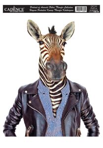 Cadence Kumaş Transfer PAFT-03 Hayvan Portreleri 21x30cm