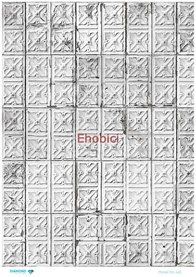 Diamond Pirinç Dekopaj Kağıdı - 465