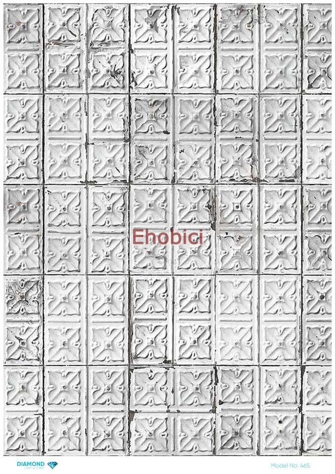 Diamond Pirinç Dekopaj Kağıdı - 465