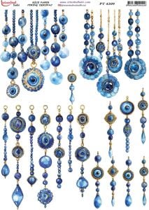 Pirinç Dekopaj Kağıdı 30x42cm PT-4209