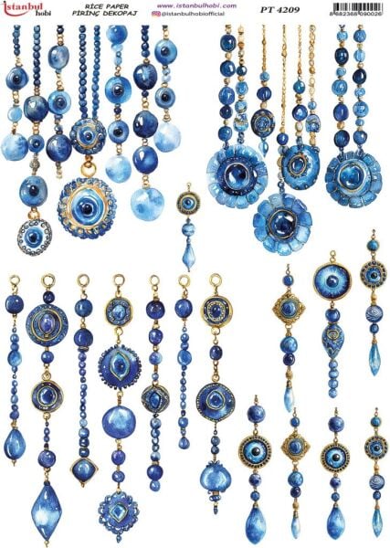 Pirinç Dekopaj Kağıdı 30x42cm PT-4209