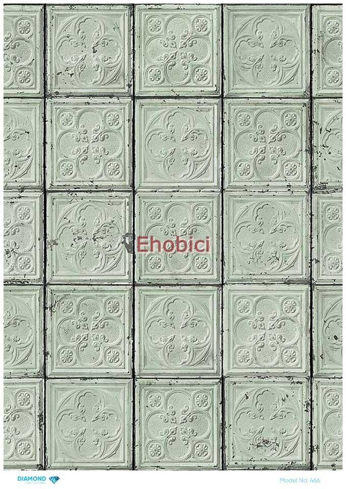 Diamond Pirinç Dekopaj Kağıdı - 466