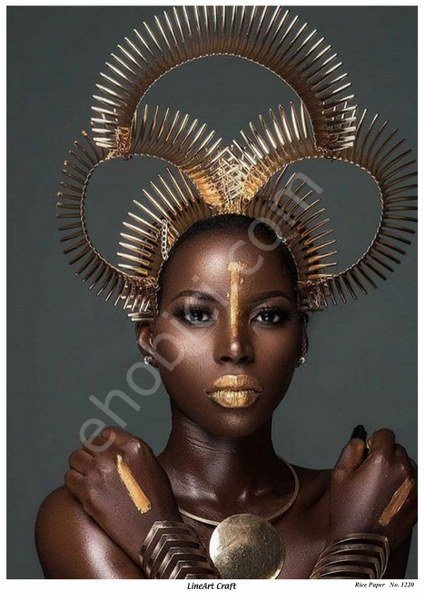 Lineart Craft Pirinç Dekopaj Kağıdı Model - 1220