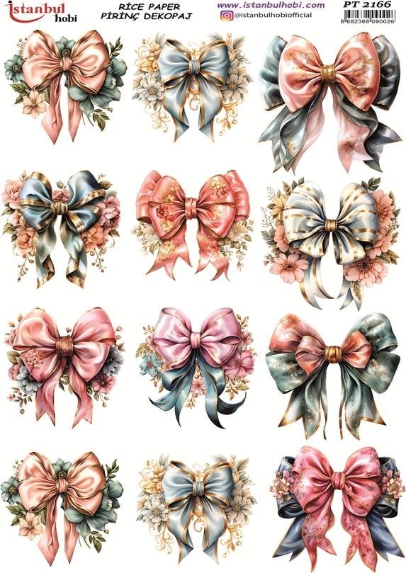 Pirinç Dekopaj Kağıdı 30x42cm PT-2166