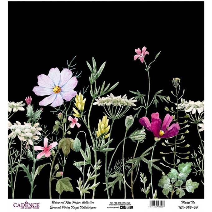 Cadence Evrensel Pirinç Dekopaj Kağıdı - UC-093