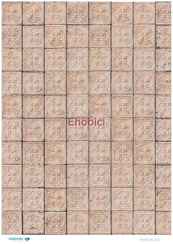 Diamond Pirinç Dekopaj Kağıdı - 467