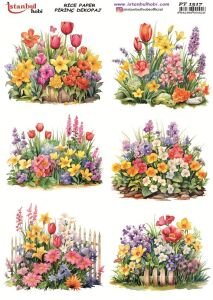 Pirinç Dekopaj Kağıdı 30x42cm PT-1517