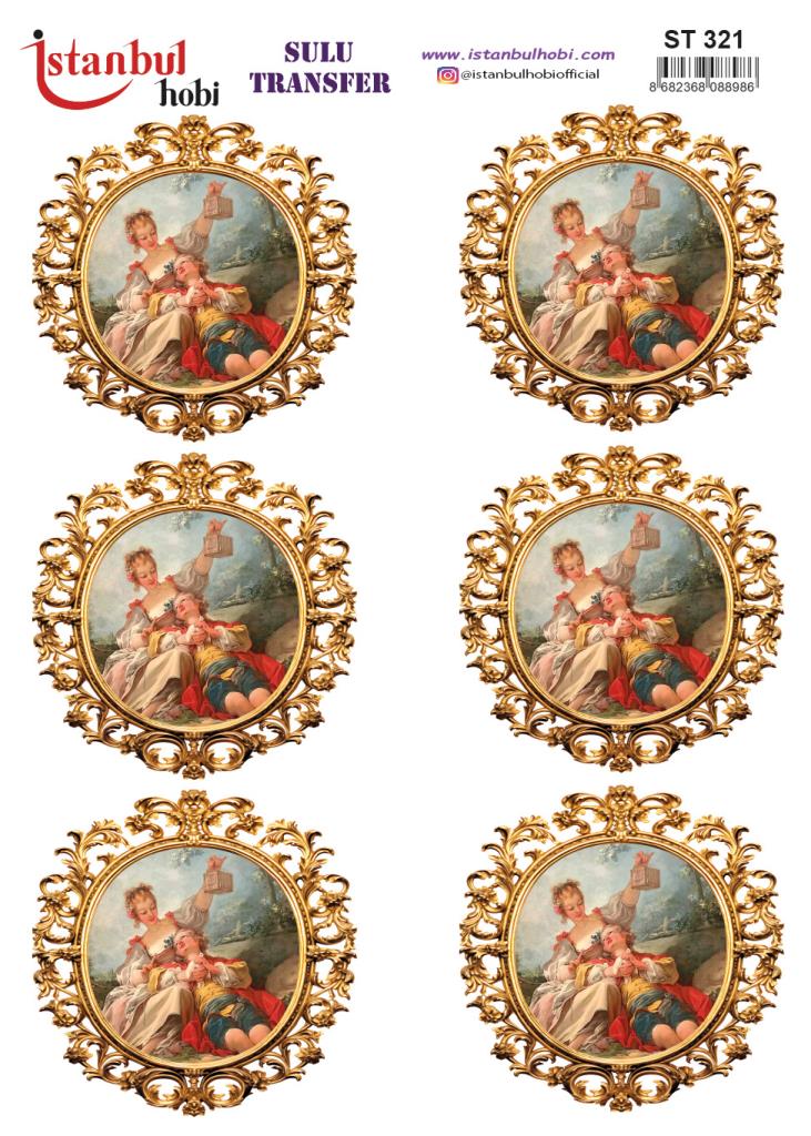 Sulu Transfer Kağıdı 25x35cm ST-321