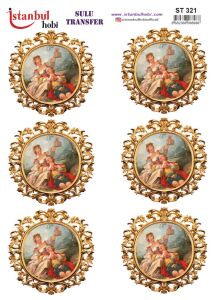 Sulu Transfer Kağıdı 25x35cm ST-321