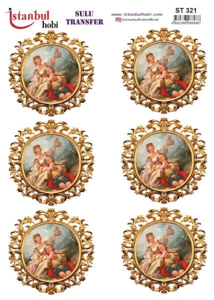 Sulu Transfer Kağıdı 25x35cm ST-321