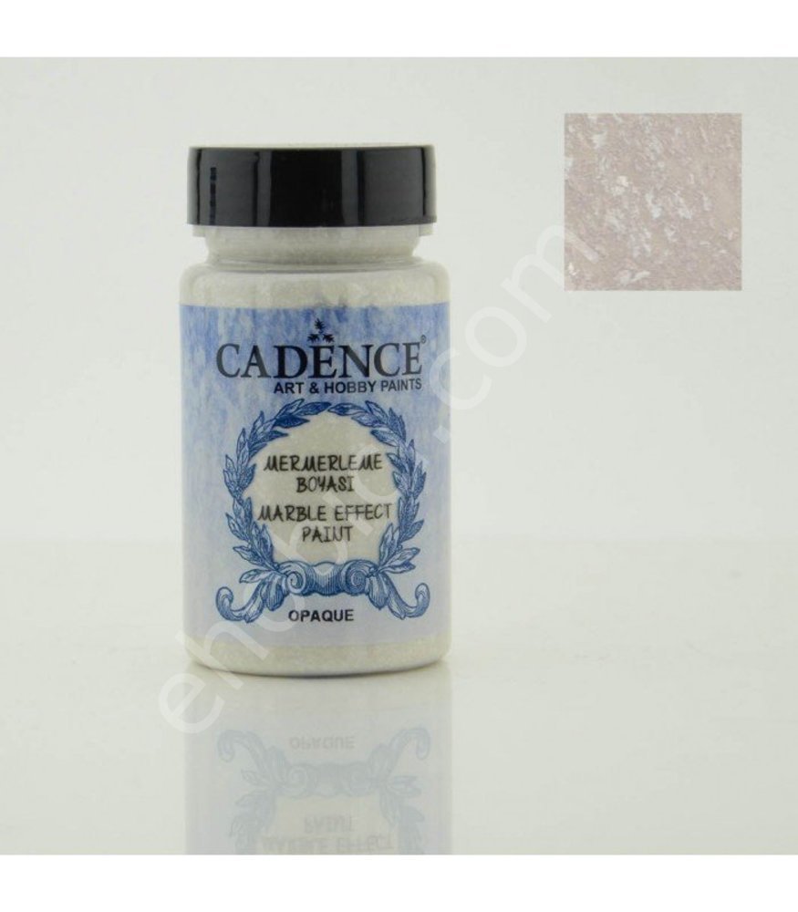Cadence Marble Effect Opak - Mermerleme Boyası 23 Krom Mavi