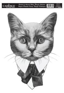 Cadence Kumaş Transfer PAFT-07 Hayvan Portreleri 21x30cm