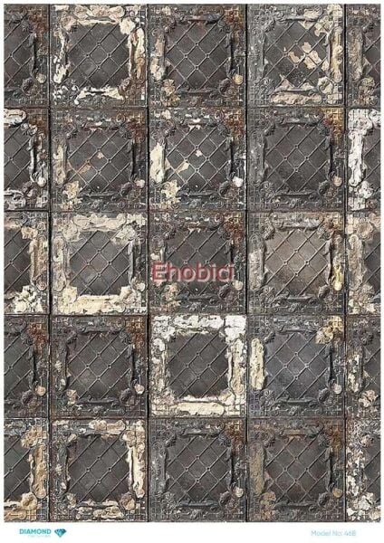 Diamond Pirinç Dekopaj Kağıdı - 468