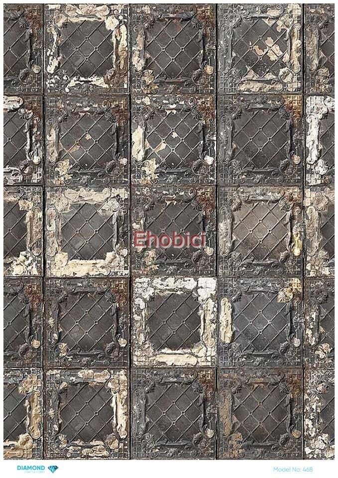 Diamond Pirinç Dekopaj Kağıdı - 468