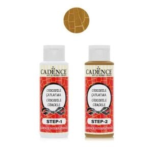 Cadence Crocodile Çatlatma C1020 Altın