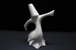 Seramik Soyut Büyük Semazen 26cm B-41