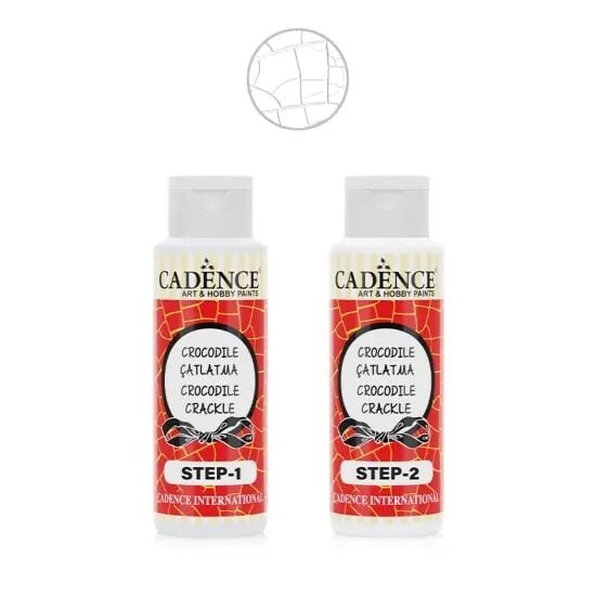 Cadence Crocodile Çatlatma C1016 Beyaz
