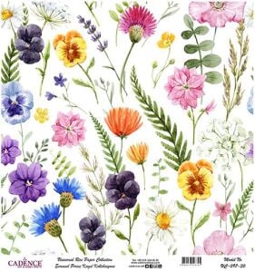 Cadence Evrensel Pirinç Dekopaj Kağıdı - UC-097