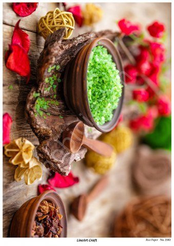 Lineart Pirinç Dekopaj Kağıdı Model - 2582