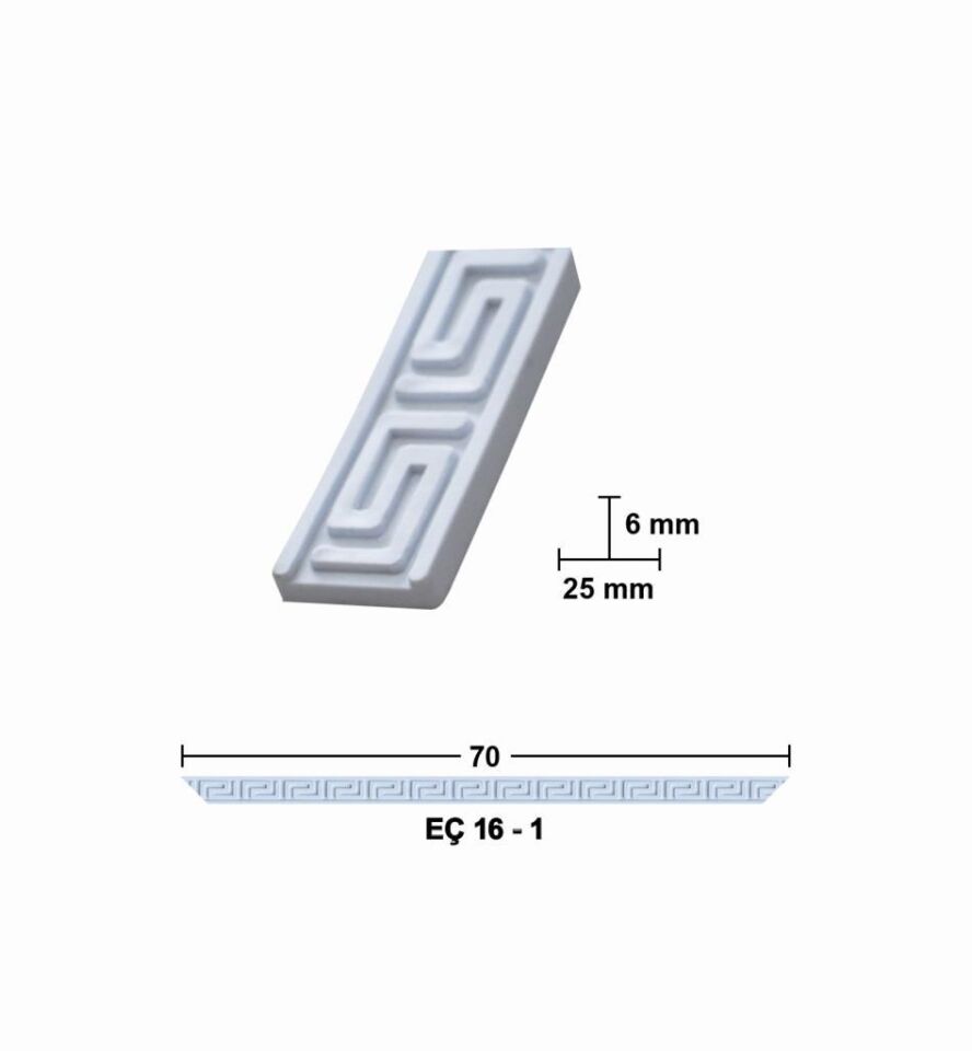 Bükülebilir Esnek Çıta 70cm EÇ-16-1