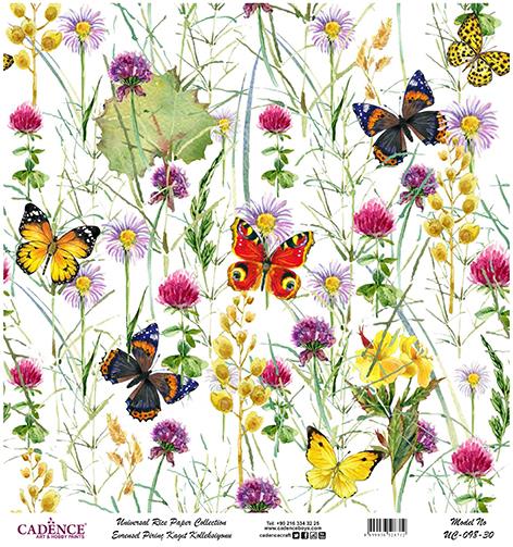 Cadence Evrensel Pirinç Dekopaj Kağıdı - UC-098