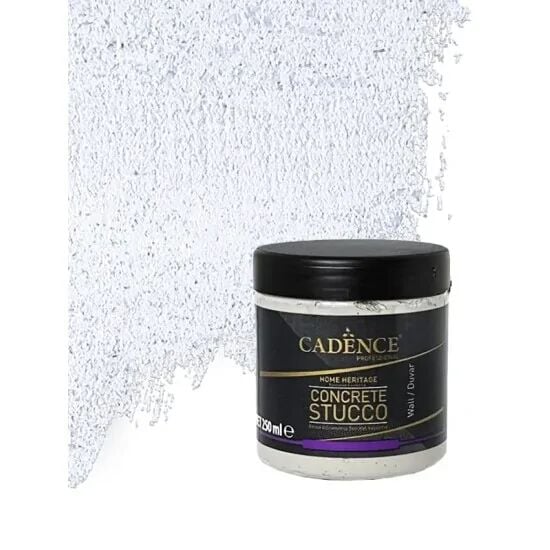 Cadence Concrete Stucco Beyaz Kalın Son Kat Beton Kaplama 250ml