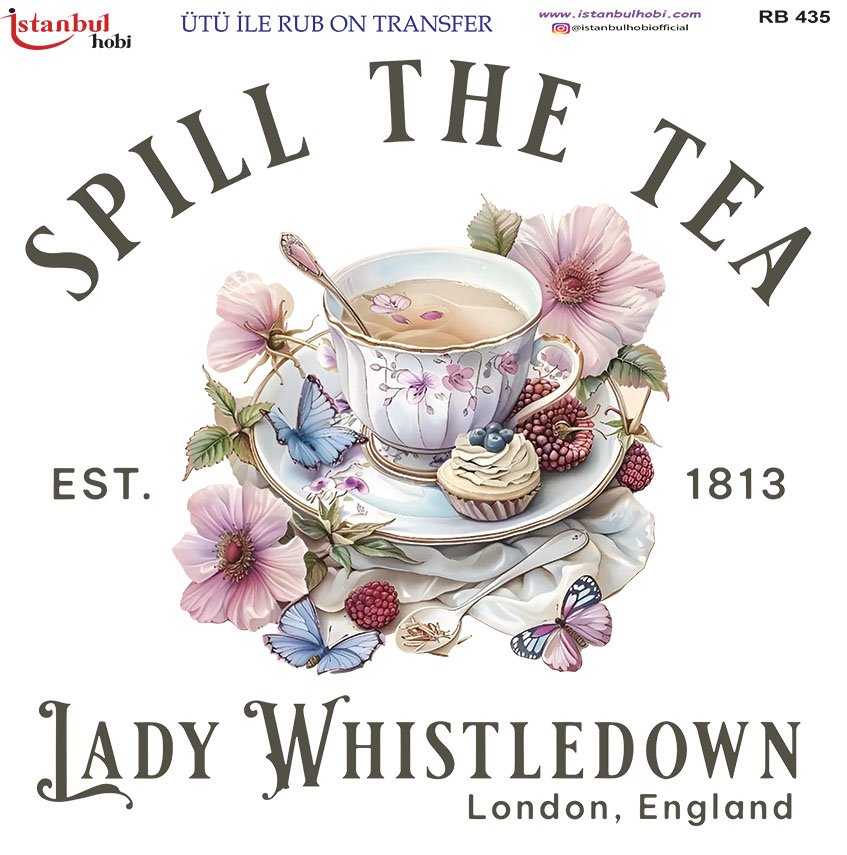 Ütü ile Rub On Transfer Kağıdı 30x30cm RB-435