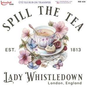 Ütü ile Rub On Transfer Kağıdı 30x30cm RB-435